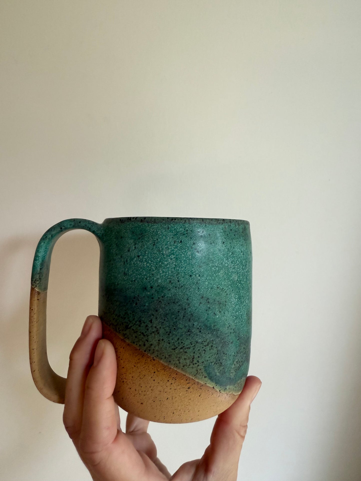 Speckled Green Mug