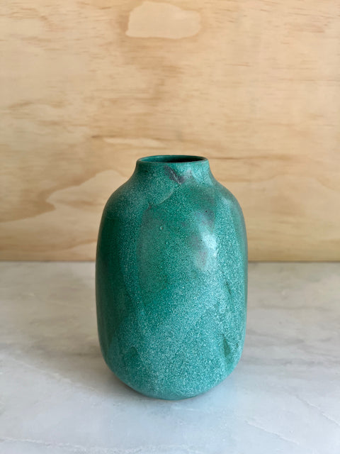 Layered Green Vase