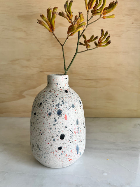 Color Splashed Vase Medium