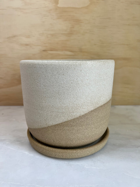 Angled Oatmeal Planter