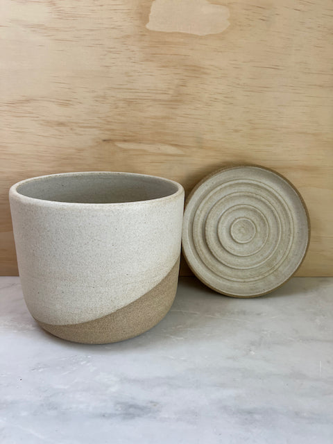 Angled Oatmeal Planter